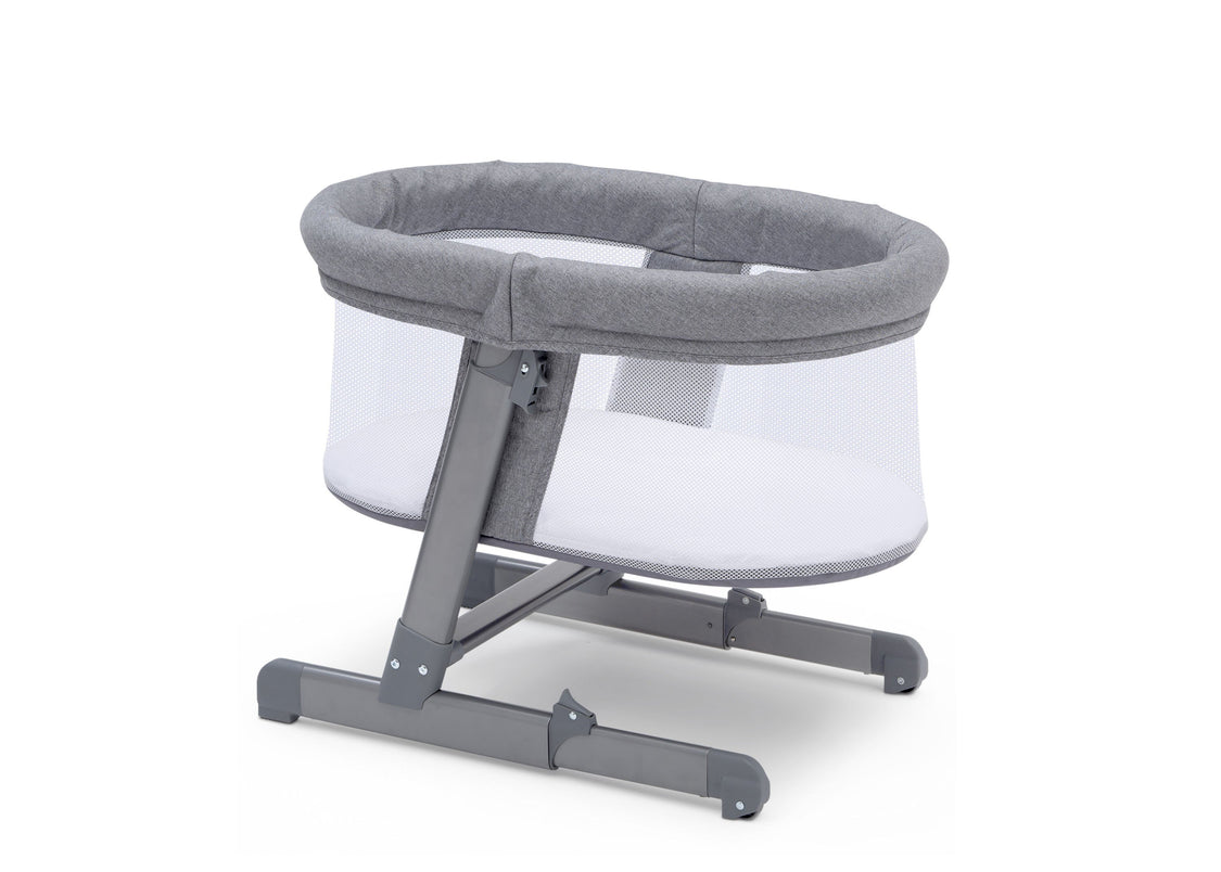Simmons Kids® Oval City Sleeper Bassinet Grey Tweed (2012) 25504-2012
