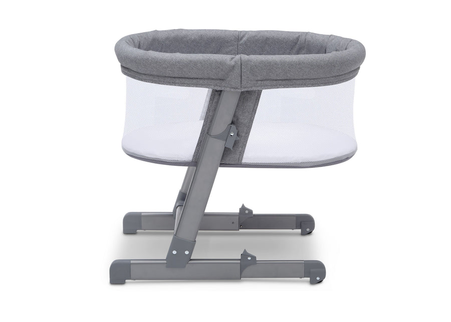 Simmons Kids® Oval City Sleeper Bassinet Grey Tweed (2012) 25504-2012 4-Simmons Kids® Oval City Sleeper Bassinet