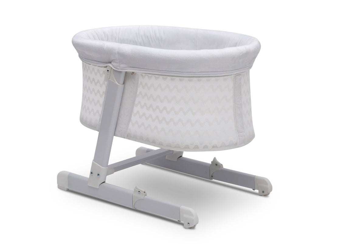 Simmons Kids® Oval City Sleeper Bassinet White Cap (2170) 25504-2170