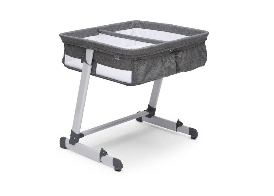 Grey Tweed (2012) 2-By The Bed Twin City Sleeper Bassinet