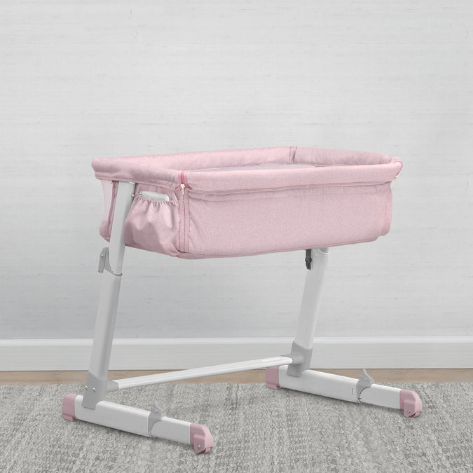 Pink Stripes (2356) 20-babyGap Whisper Bedside Bassinet