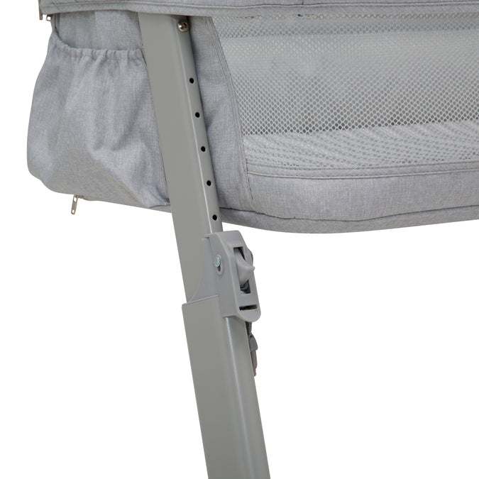 Grey Stripes (2359) 17-babyGap Whisper Bedside Bassinet