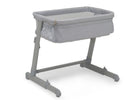 Grey Stripes (2359) 14-babyGap Whisper Bedside Bassinet