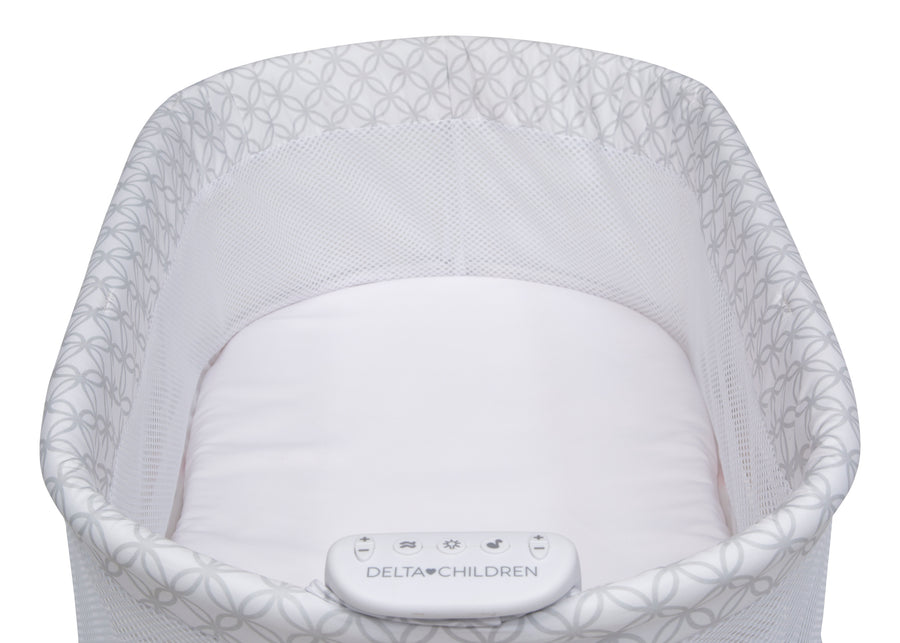 Sweet Dreams Bassinet with Airflow Mesh Infinity (2072)  5-Sweet Dreams Bassinet with Airflow Mesh
