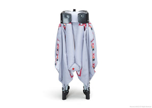 Delta Children Gentle Grey (038) Novel Ideas Square 36 by 36 Playard, Folded a3a 18-Square 36