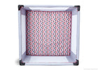 Delta Children Gentle Grey (038) Novel Ideas Square 36 by 36 Playard, Bird's Eye View a2a 9-Square 36