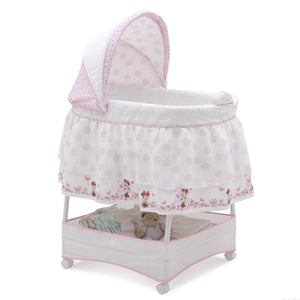 Delta Children Minnie Bows and Butterflies (695) Gliding Bassinet (27202) 2