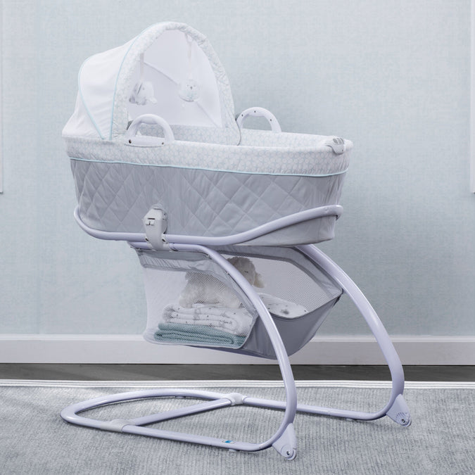 Deluxe Moses Bassinet Elephant Dreams (2112) 28-Deluxe Moses Bassinet