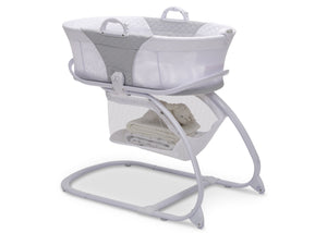 2-in-1 Moses Basket Bedside Bassinet Sleeper Delta Children
