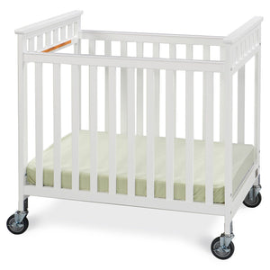 Simmons Kids White (100) Scottsdale Crib, Side View a2a 0