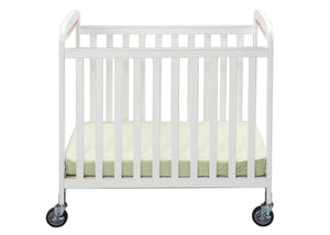 Simmons Kids White (100) Sweet Dreamer Crib, Front View a1a 0