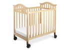 Simmons Kids Natural (260) Peyton Crib, Front View b1b 1-Peyton Crib