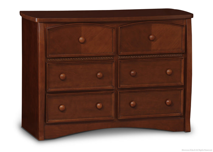 Simmons Kids Espresso Truffle (208) Elite Double Dresser a1a 2-Elite Double Dresser