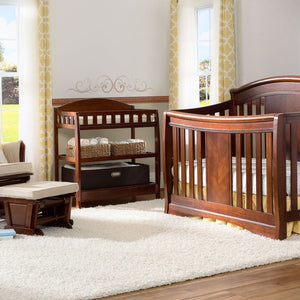 Simmons Kids Espresso Truffle (208) Elite Crib 'N' More (299180) in Setting a1a 1-Elite Crib 'N' More