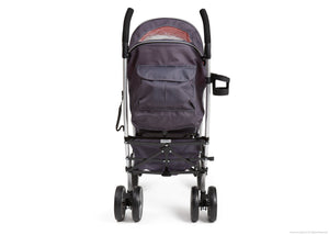 Simmons Kids Elite Comfort Stroller, Charcoal (029) Back View a5a 10