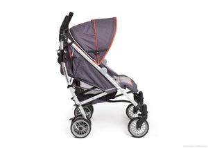 Simmons Kids Elite Comfort Stroller Side View Charcoal (029) a3a 8