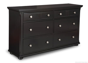 Simmons Kids Black (001) Impressions Double Dresser a1a 0