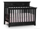 Simmons Kids Black (001) Impressions Crib 'N' More, Crib Conversion 5-Impressions Crib 'N' More