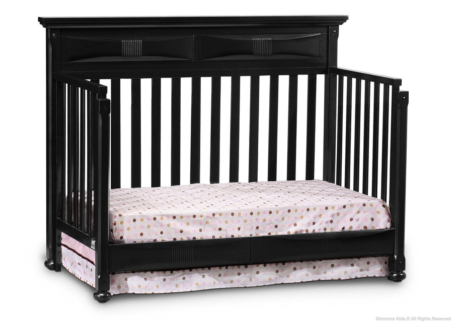 Simmons Kids Black (001) Impressions Crib 'N' More, Day Bed Conversion a4a 3-Impressions Crib 'N' More