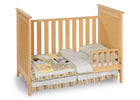 Simmons Kids Natural (260) Melody 3-in-1 Crib, Toddler Bed Conversion c2c 6-Melody 3-in-1 Crib