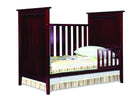 Simmons Kids Black Cherry Espresso (607) Melody 3-in-1 Crib, Toddler Bed Conversion d2d 8-Melody 3-in-1 Crib