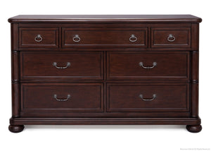 Simmons Kids Molasses (226) Hanover Park Double Dresser, Front View a1a 0