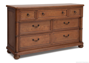 Simmons Kids Chestnut (227) Hanover Park Double Dresser b2b 9