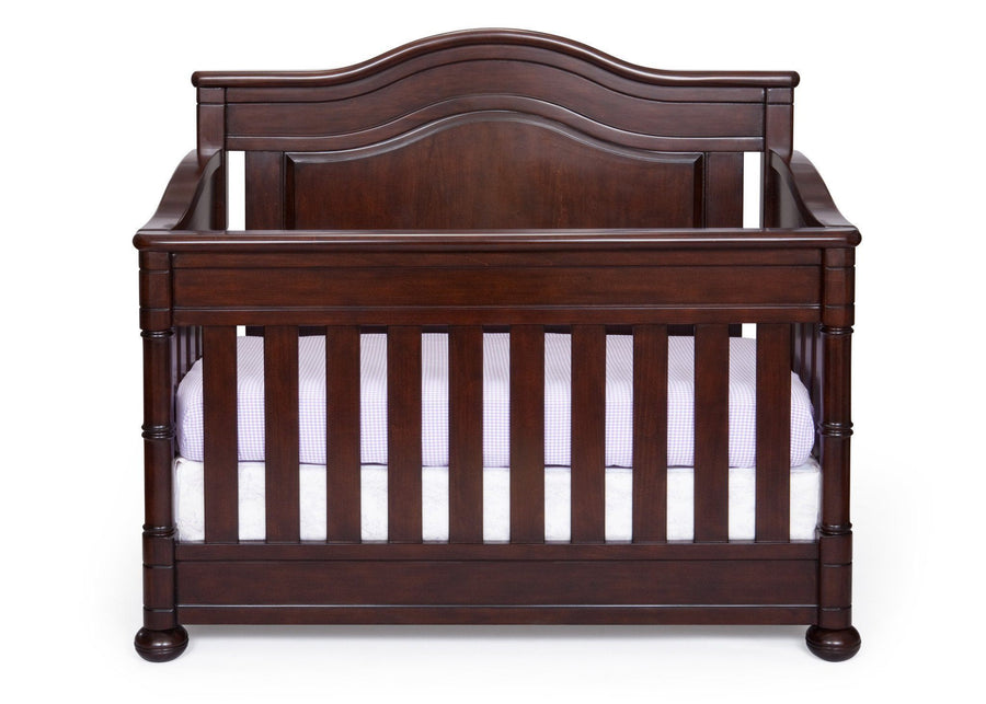 Simmons Kids Molasses (226) Hanover Park Crib 'N' More, Crib Conversion Front View a1a 1-Hanover Park Crib 'N' More