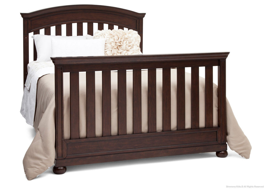 Simmons Kids Vintage Espresso (915) Castille Crib 'N' More, Full-Size Bed Conversion b5b 12-Castille Crib 'N' More