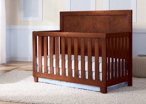 Simmons Kids Espresso Truffle (208) Bellante 4-in-1 Crib, Room Shot a0a 19