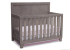 Simmons Kids Stained Grey (054) Bellante 4-in-1 Crib, Crib Conversion b2b 2-Bellante 4-in-1 Crib