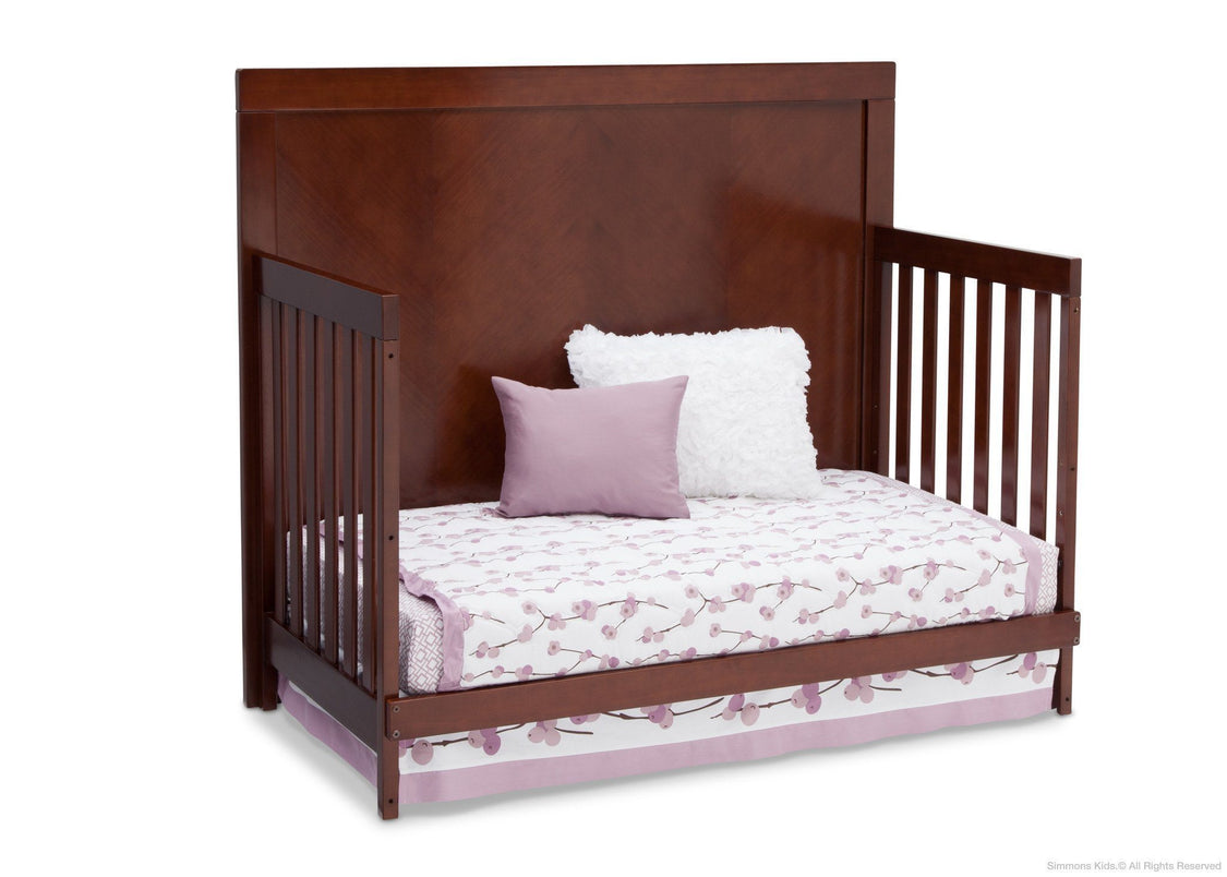 Simmons Kids Espresso Truffle (208) Bellante 4-in-1 Crib, Day Bed Conversion a5a