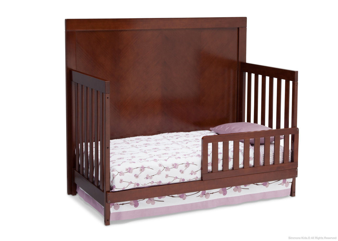 Simmons Kids Espresso Truffle (208) Bellante 4-in-1 Crib, Toddler Bed Conversion a4a