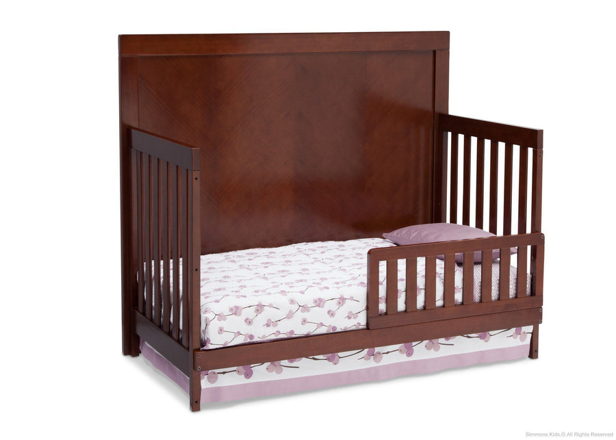 Simmons Kids Espresso Truffle (208) Bellante 4-in-1 Crib, Toddler Bed Conversion a4a 4-Bellante 4-in-1 Crib