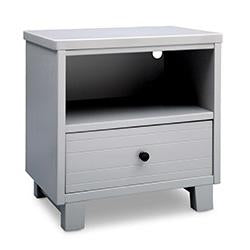 Simmons Kids Grey (026) Rowen Nightstand 7-Cubby Nightstand