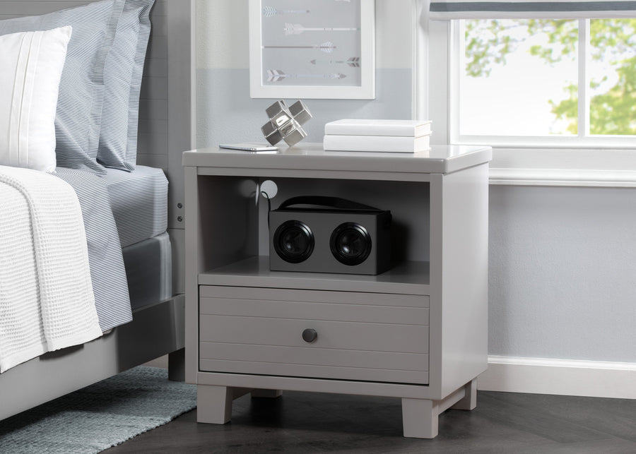 YourPick: Grey (026) 10-Cubby Nightstand