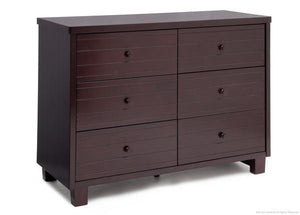 Simmons Kids Black Espresso (907) Rowen Double Dresser (320030), Side View b2b 9