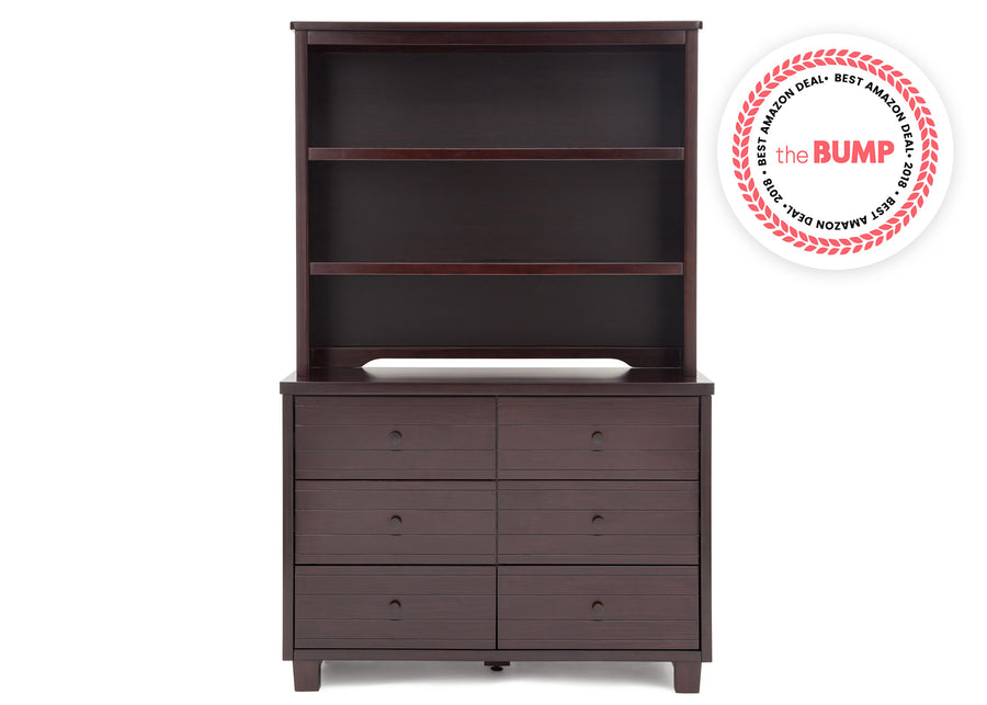 Black Espresso 907 6-Rowen Double Dresser
