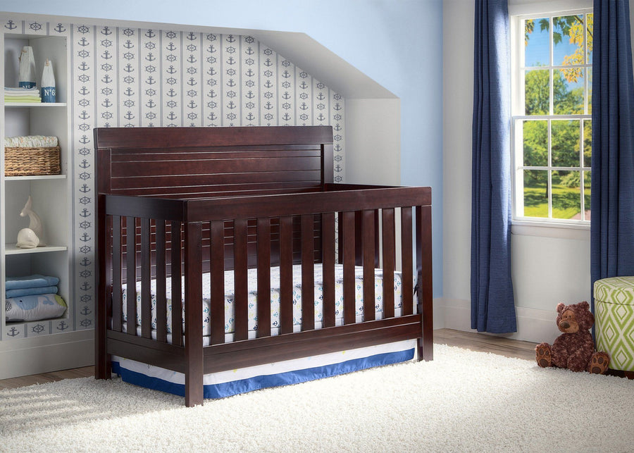 Simmons Kids Black Espresso (907) Simmons Kids Rowen Crib (320180), Hangtag, b0b 8-Rowen 4-in-1 Crib