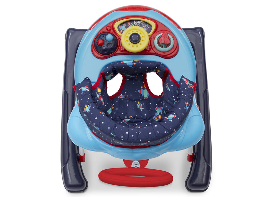 Delta Children Lift Off (2030) First Exploration 2-in-1 Activity Walker (32201) Birds eye view, a6a 6-First Exploration 2-in-1 Activity Walker