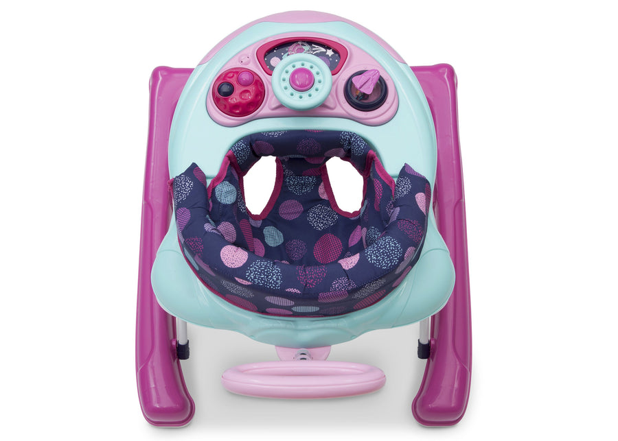 Delta Children Orbit (2031) First Exploration 2-in-1 Activity Walker (32201) Birds eye view, b6b 12-First Exploration 2-in-1 Activity Walker