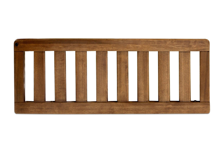 Simmons Kids Weathered Chestnut (223) Toddler Guardrail (324725), Front View a2a 1-Toddler Guardrail (324725)