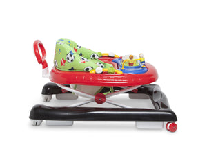 Delta Children Soccer (2061) Lil Goal Keeper 2-in-1 Baby Walker, Side Silo Middle Height View 4