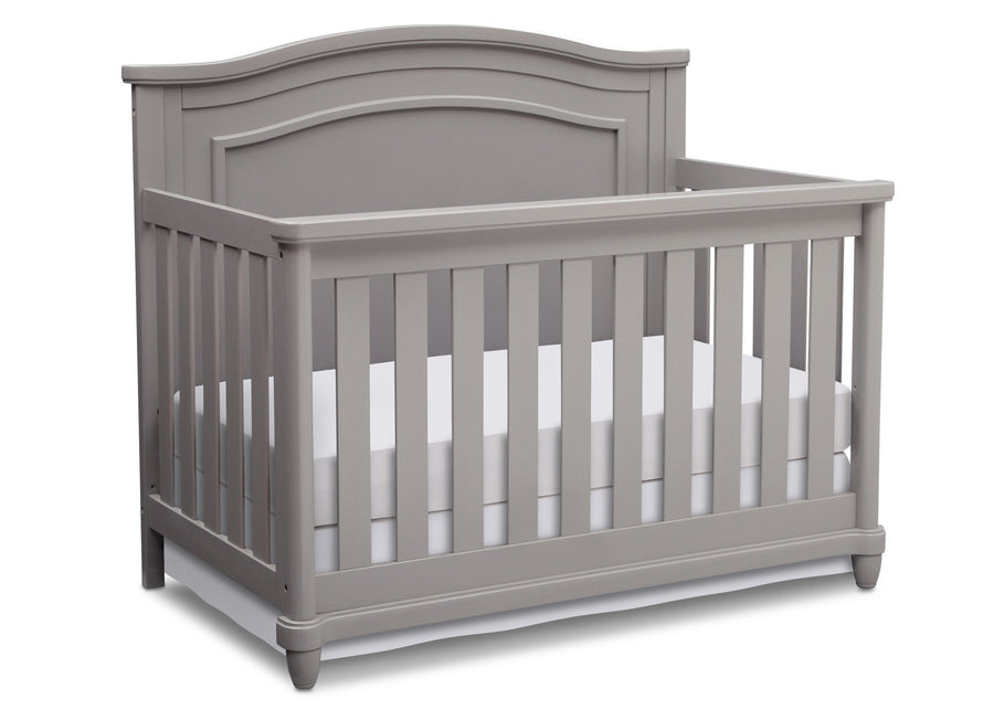 Grey (026) 2-Belmont 4-in-1 Convertible Crib