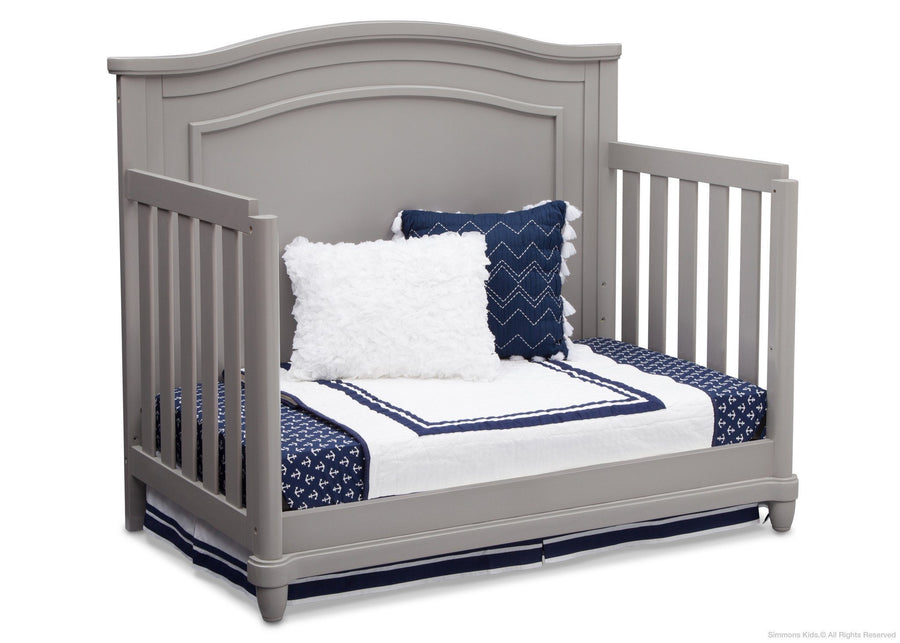 Grey (026) 4-Belmont 4-in-1 Convertible Crib