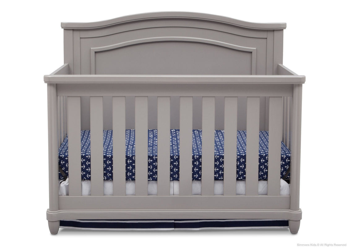DCB: Simmons Kids Grey (026) Belmont 4-in-1 Crib, Crib Conversion a2a