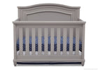 DCB: Simmons Kids Grey (026) Belmont 4-in-1 Crib, Crib Conversion a2a 6-Belmont 4-in-1 Convertible Crib
