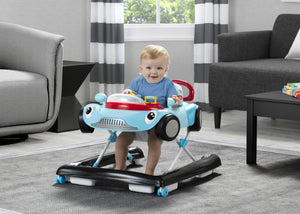 Delta Children Blue (2096) First Race 2-in-1 Baby Walker, Model View 0