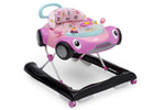 Delta Children Pink (2097) First Race 2-in-1 Baby Walker, Right Silo View 7-First Race 2-in-1 Baby Walker