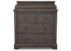DCB: Rustic Grey (084)  2-Paloma 4 Drawer Dresser with Changing Top